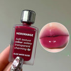 HERORANGE Light Glass-Like Lip Lacquer - Mirror Shine, Hydrating Formula; Smudge-Proof, Long-Wear, and Skin-Brightening Lootquake LLC