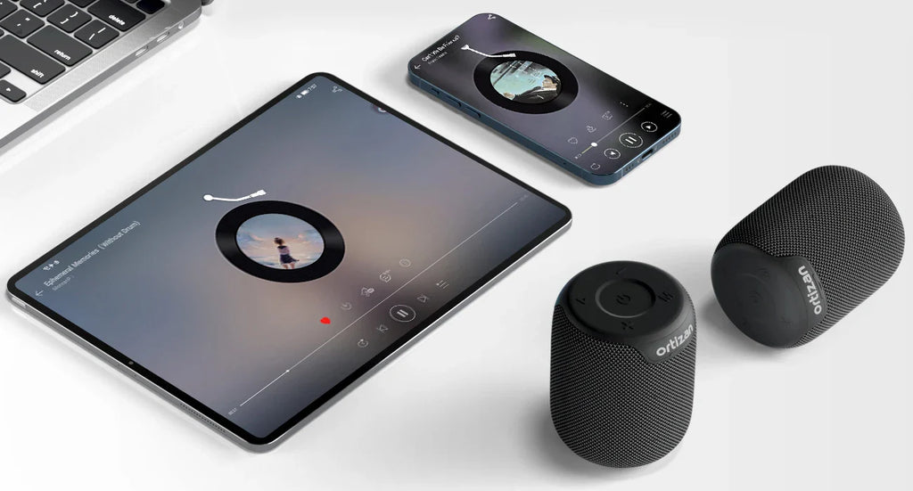 Bluetooth Speakers, 15W Portable Speakers Bluetooth Wireless V5.3 with Stereo Sound, Active Extra Bass, IPX7 Waterproof Shower Lootquake LLC