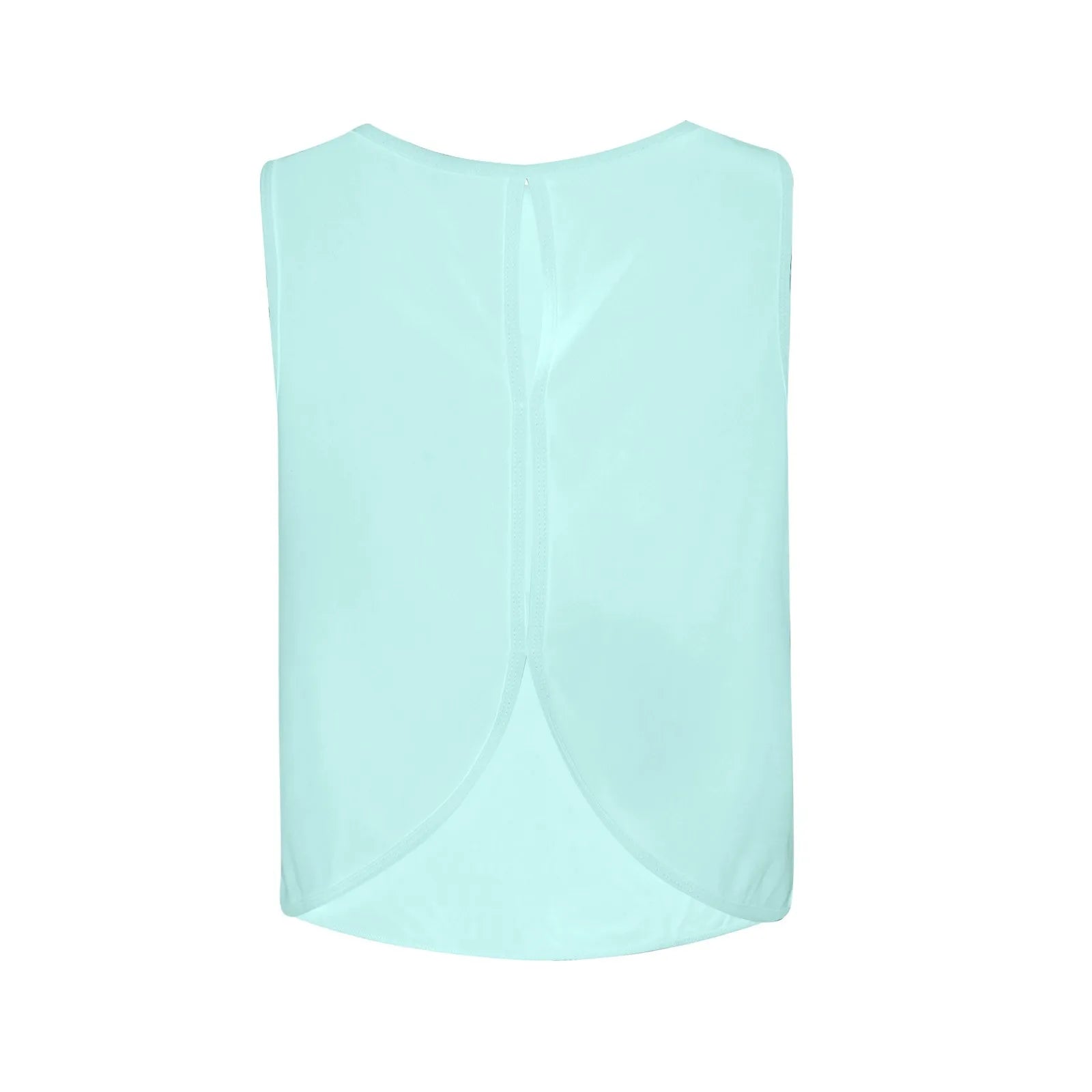Women'S Solid Color Top Women'S Sports Suspender Top Women'S Fashion Hollow Back Sports Running Fitness Casual Hundred Yoga Top Lootquake LLC