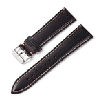 Amazfit Band Vintage Oil Wax Leather Watch Strap Cowhide Buckle