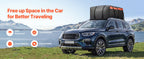 SucceBuy Car Rooftop Cargo Carrier Bag 20/23 Cubic Feet Roof Cargo Carrier 840D PVC Waterproof Car Roof Luggage Bag for  Vehicle Lootquake LLC
