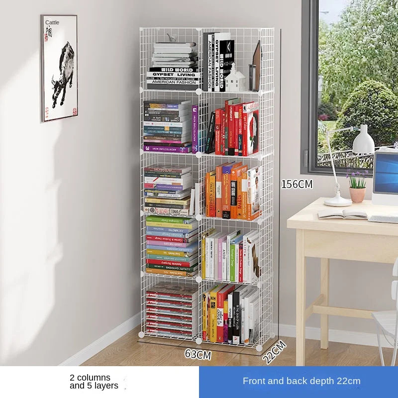 Furniture Bookstore Shelf Floating Bookshelf Bookcase For Books Home Storage Toy Desk Organization Room Shelves Mobile Library