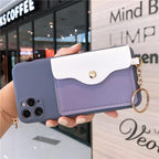 Luxury Wallet Phone Case For iPhone 13 Pro Max 11 12 Pro Max X XR XS 7 8 Plus 13 Mini Soft Silicone Handbag Card  Phone Case Wallet Compatible iPhone Bag Cover Stevvex