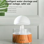 Mi Mushroom Air Humidifier Wireless Fragrance Diffuser Bedroom Essential Oils Diffuser Rain Cloud Night Light Home Appliance Lootquake LLC