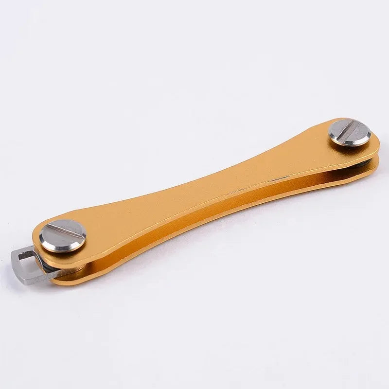 Smart key chain Mini Keychain Compact Key Decorative Holder Clip Home Storage Metal key Clip Aluminum Organizer Keychain Outdoor Lootquake LLC