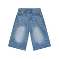 Women's Retro Wide Leg Baggy Casual Denim Shorts Harajuku Aesthetic High Waist Loose Shorts 2024 Summer Fashion Punk Shorts Lootquake LLC