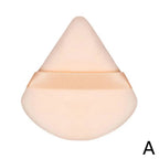 1pcs Washable Velvet Foundation Puff Triangle Powder Puff Soft Makeup Sponge for Face Make Up Eye Contouring Shadow