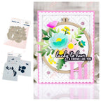 February 2025 New pink Floral Field Metal Cutting Dies Stamp Stencil Hot Foil Set DIY fresh Scrapbook Card Handmade Embossing Lootquake LLC