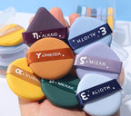 1PCS Round Square Triangle Shape Cosmetic Puff Soft Dry and Wet Dual-use Air Cushion Foundation Powder Sponge Puff Makeup Tools Lootquake LLC