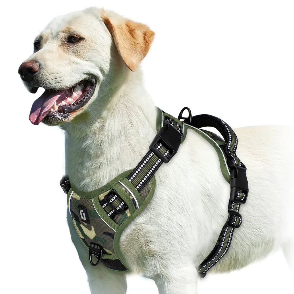 PawsEase No-Pull Soft Harness with Control Handle THRIXINE