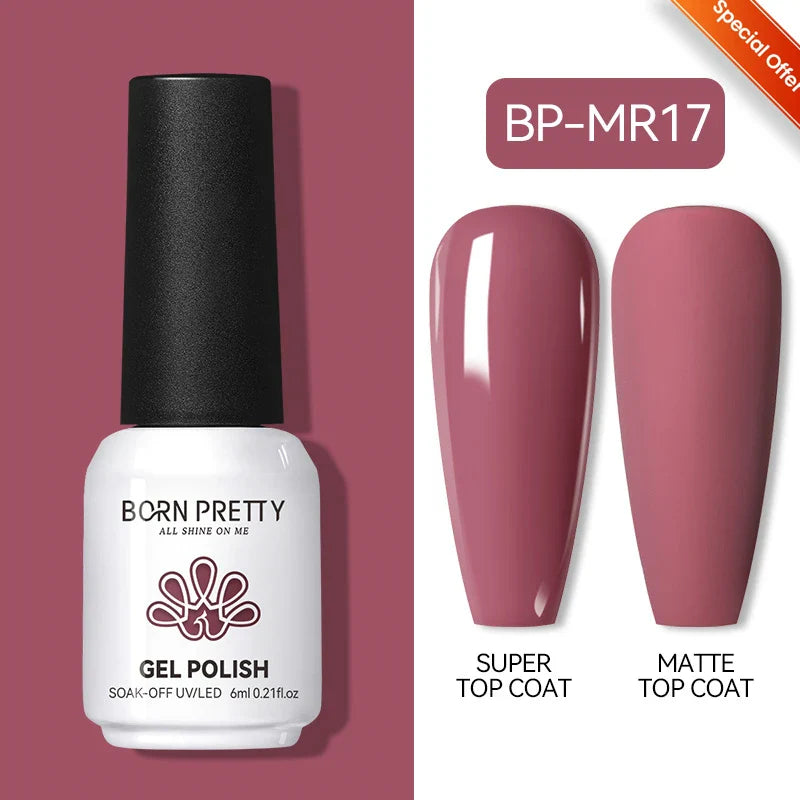 BORN PRETTY 10ml Reflective Glitter Gel Nail Polish Carat Mirage Sparkling Color Shine UV LED Soak Off Semi-Permanant Varnish Lootquake LLC