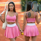 Women’s 2-Piece Sports Bra & Skirt Set