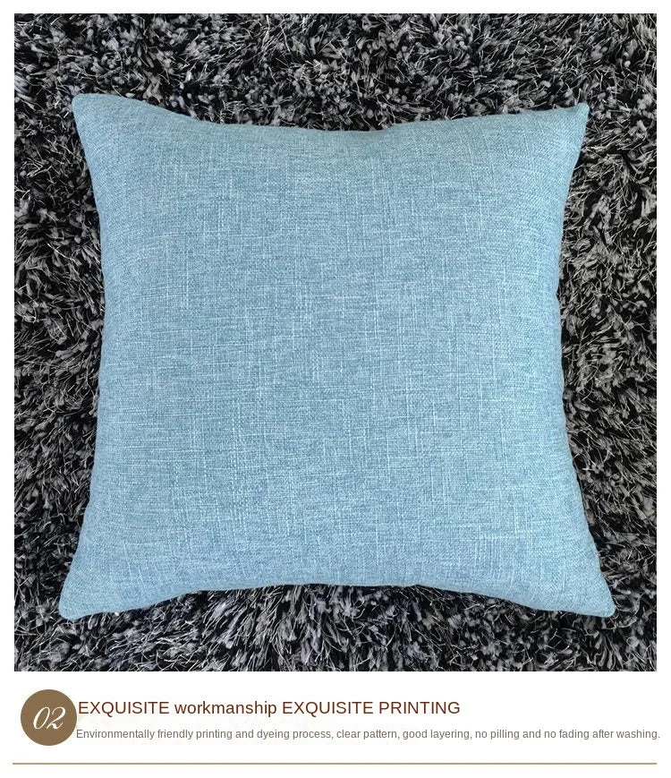 Solid Sofa Cushion Cover 30x50/40x40/45x45/40x60/50x50/55x55/60x60cm Decorative Throw Pillow Case For Car Seat Chair
