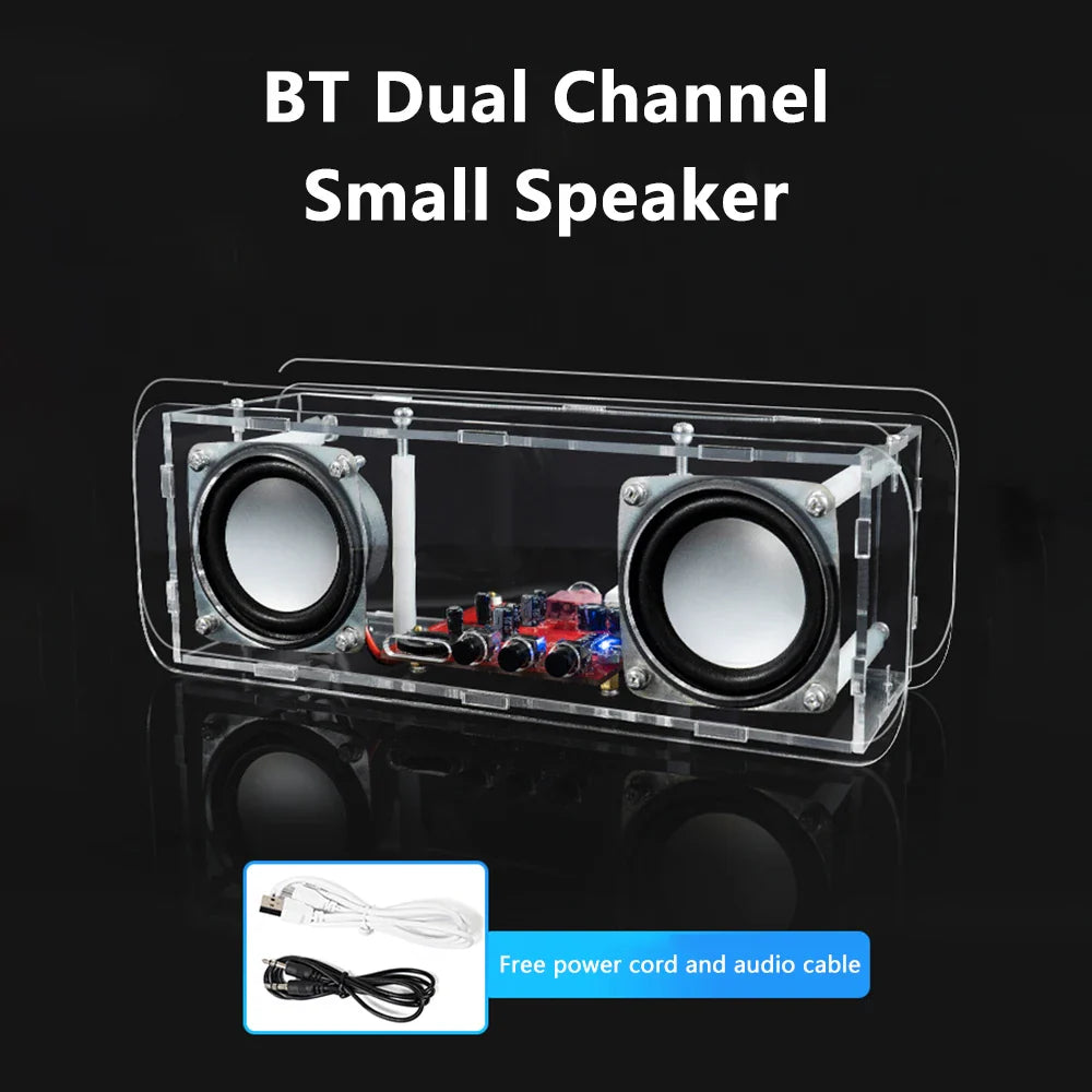 DIY Bluetooth Speaker Kit Soldering Project USB Mini Home Stereo Sound Amplifier DIY Electronic Kits for Soldering Practice Lootquake LLC