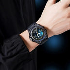 [Men's Digital Chronograph Watch] Multi-sport Chronograph Watch Men's Digital Quartz Watch With Alarm Luminous Date The Ideal Gi
