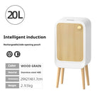 Trash Can Dispenser for Kitchen Bedroom Living Room Office With High Leg Wastebasket Automatic Sensor Smart Dustbin 20L Lootquake LLC