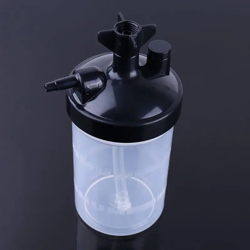 Professional  Humidifier Bubbler Bottle - Humidity for OXYGEN Therapy Height 16cm  6.3" Bottle Mouth 7cm  2.76" KXRE Lootquake LLC