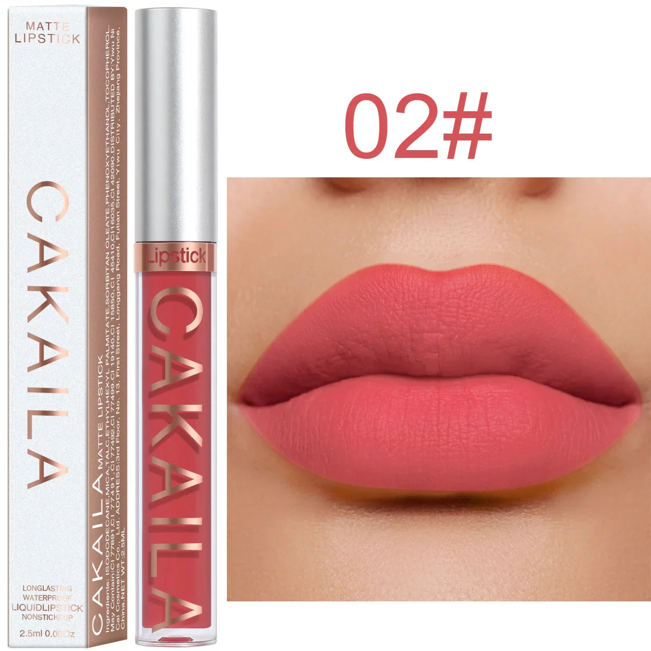 18 Color Lipstick Matte Non-stick Cup Waterproof Lip Gloss Lootquake LLC
