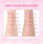 Pearlescent Pink Glitter Lip Oil Lustrous Color Changing Lip Gloss Moisturizing Makeup Lip Balm Mirror Glass Lip Glaze Cosmetics
