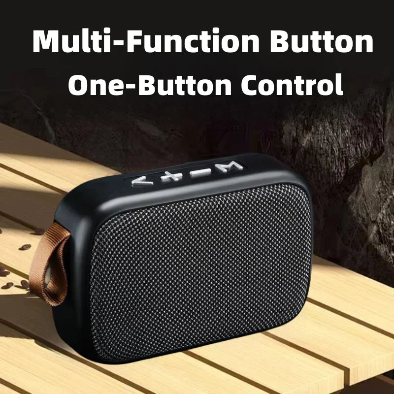 Portable Speakers Outdoor Bluetooth 5.0 Mini Oxford Loudspeaker Wireless Column 3D Stereo Music Player Surround Hifi sound Box Lootquake LLC