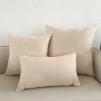 Solid Sofa Cushion Cover 30x50/40x40/45x45/40x60/50x50/55x55/60x60cm Decorative Throw Pillow Case For Car Seat Chair