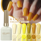 15ml Goose Yellow Nail Polish Gel, Popular Product in 2025, Lemon Yellow Phototherapy Gel Semi-permanent Nail Polish Pintauñas Lootquake LLC