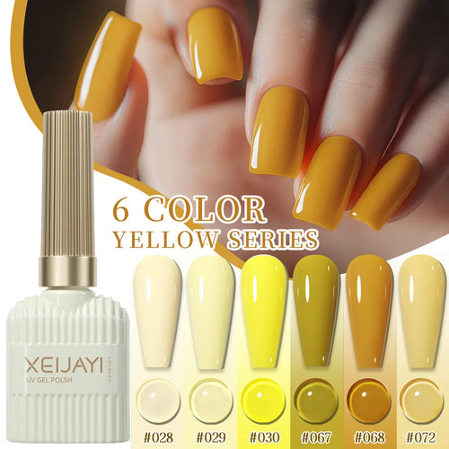 15ml Goose Yellow Nail Polish Gel, Popular Product in 2025, Lemon Yellow Phototherapy Gel Semi-permanent Nail Polish Pintauñas Lootquake LLC