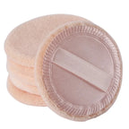6pcs Round Facial Powder Foundation Puff ,Portable Soft Cosmetic Puff For Makeup Application, Beauty Tool Essential Make Up Lootquake LLC