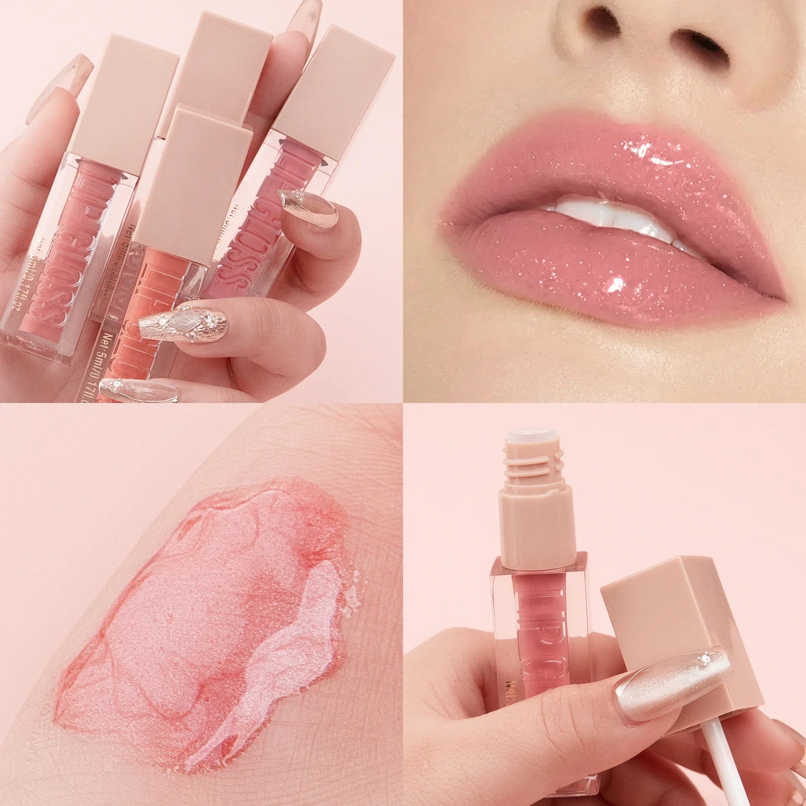 8 Color Non-stick cup Velvet Satin Gloss Lip glaze Mist Liquid matte lipstick Waterproof long-lasting color liquid Lootquake LLC