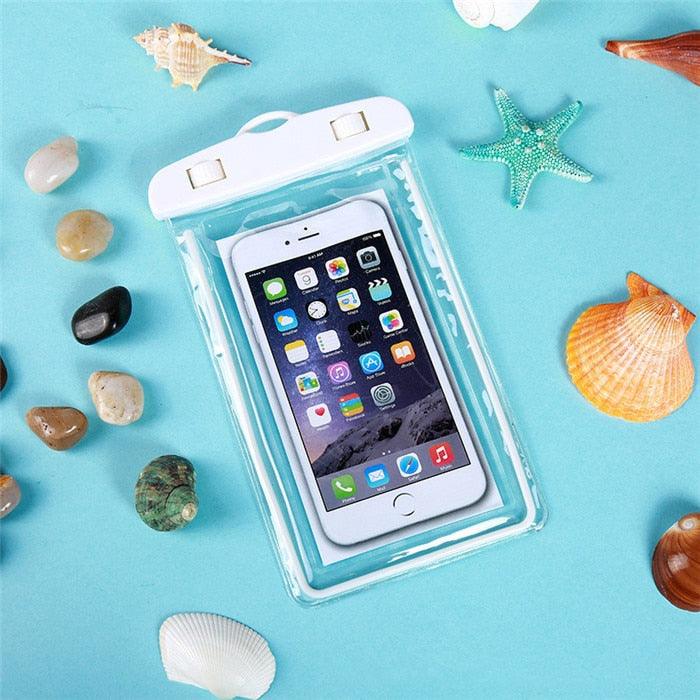 Waterproof Phone Case Universal Mobile Cover case For iPhone 13 Pro Max Phone Bag Underwater Case Phone Plastic Waterproof Underwater Pouch for Mobile Phone Case & Strap Stevvex
