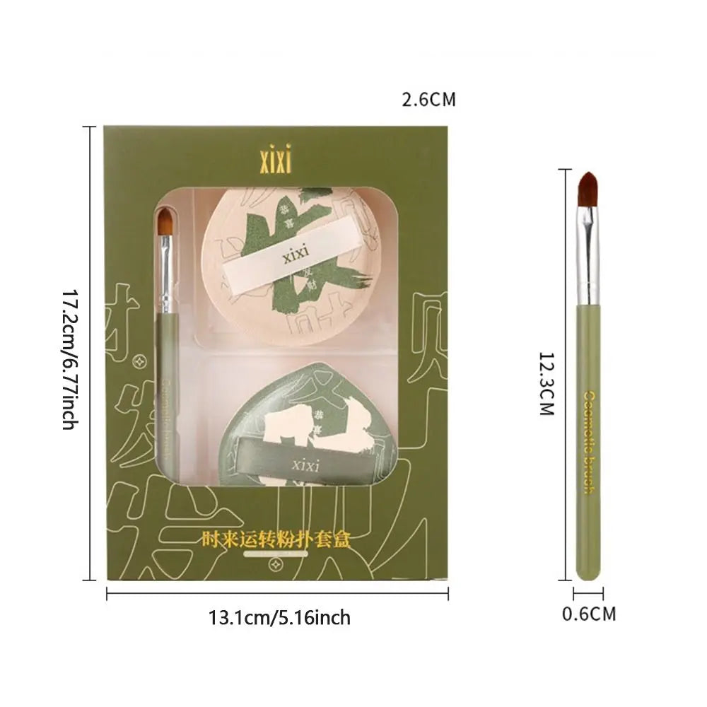 Dual-use Makeup Tools Facial Gift Beginner Beauty Air Cushion Puff Makeup Sponge Puff Foundation Powder Puff Cosmetic Puff Set
