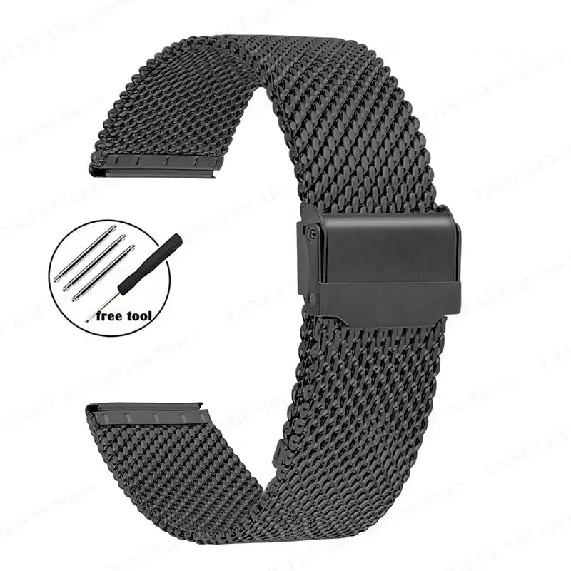 Ticwatch Milanese Mesh Band - Premium Stylish Design - SJB-DIAMOND ELITES