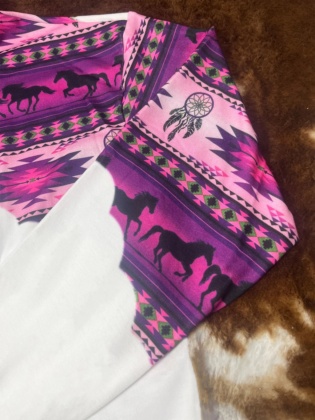 Women's Ethnic Style Retro Print Hoodie THRIXINE