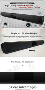 Home Theater Sound System Bluetooth Computer Speakers for TV Soundbar Box Subwoofer Radio Music Center Boom Box Column Hot Sale Lootquake LLC