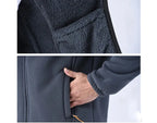 DIMUSI Winter Men's Polartec Jackets Casual Male Outwear Velvet Windbreaker Jackets Mens Soft Fleece Warm Jackets Brand Clothing