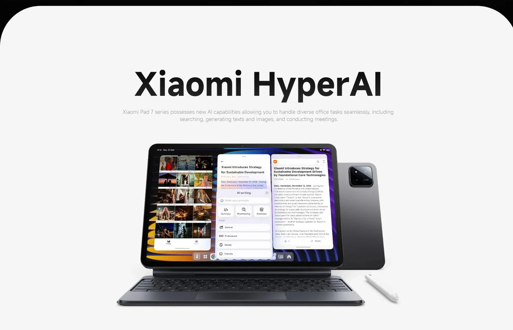 Global Version Xiaomi Pad 7 11.2'' Xiaomi HyperAI 144Hz 3.2K Display Snapdragon 7+ Gen 3 Octa core Processor 45W 8850mAh Battery Lootquake LLC