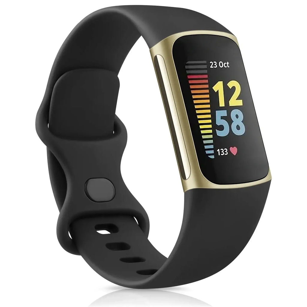 Fitbit Charge 5 6 Silicone Band - Comfortable Stylish Design - SJB-DIAMOND ELITES