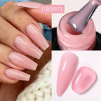 UR SUGAR Blue Color Rubber Base Gel Nail Polish Gold Glitter Base Gel Top Coat Soak Off UV LED Gel Nail Art Varnish Manicure Lootquake LLC