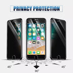 Anti-spy Protective Glass For Iphone 13 12 11 Pro Max 12mini Screen Protector For Iphone 6 14 7 8 Plus X Xr Xs Max Privacy Glass Matte Glass Black Privacy Screen Guard Screen Protector For Iphone