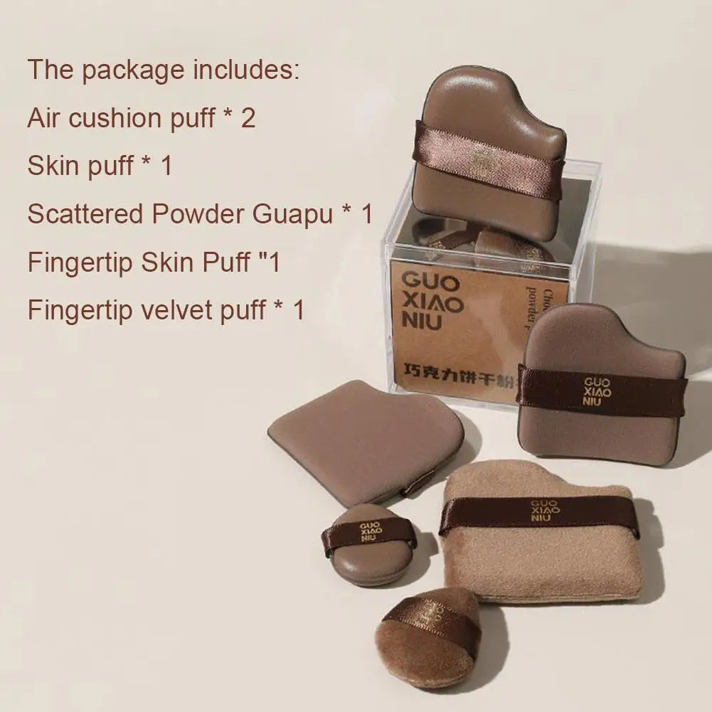 6PCS Makeup Blender Puff Air Cushion Foundation Sponge Loose Powder Puffs Cosmetic Applicator Tool Wholesale Lootquake LLC