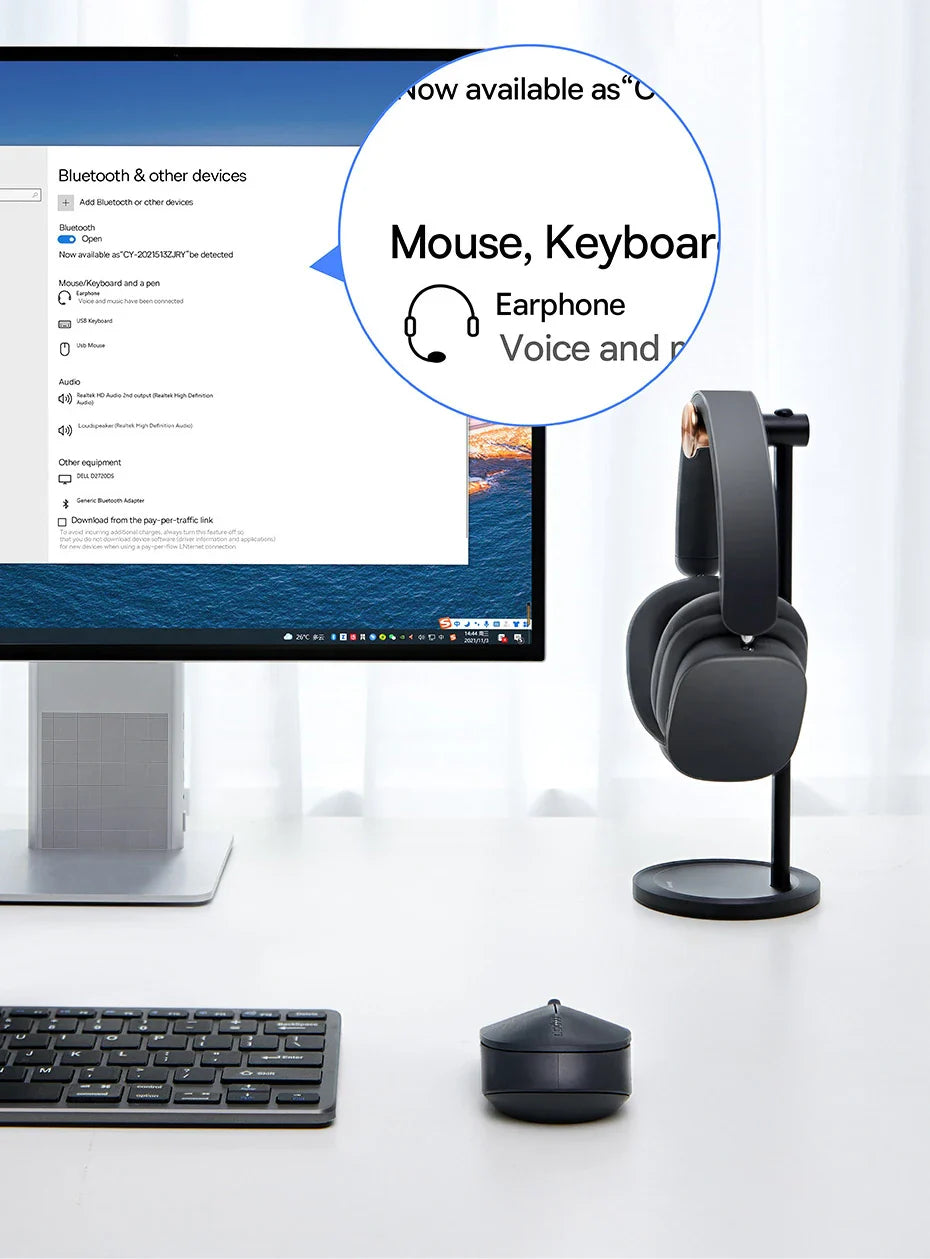 Baseus USB Bluetooth Adapter Bluetooth 5.3 Dongle Adaptador for PC Laptop Wireless Speaker Audio Receiver USB Transmitter Lootquake LLC