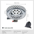 TrailBlaze OD-4: Compact Alloy Camp Stove THRIXINE