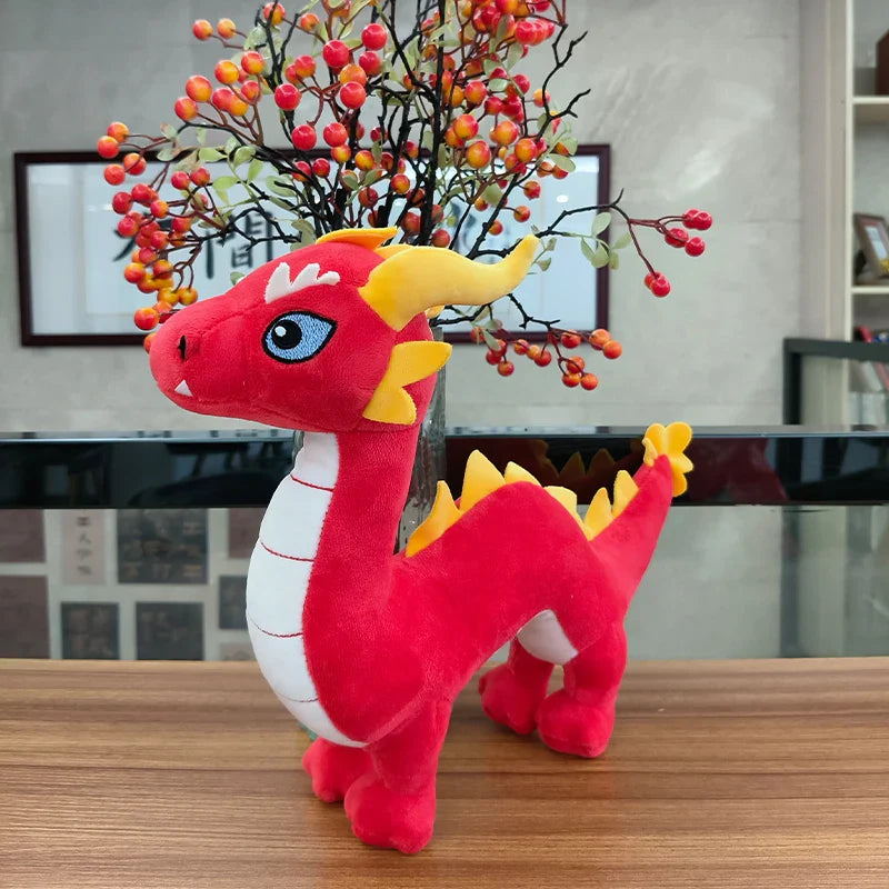 Cute Green Dragon Plush Toy, Stuffed Animal Dinosaur Doll, Christmas Halloween Thanksgiving Day Easter New Year Gift Lootquake LLC