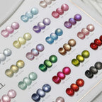 High End Glitter Cat Eye Gel Nail Polish Set Semi-Permanent Hybrid Magnet Gel UV LED Cat's Eye Nail Varnishes For Nail Art 15ml Lootquake LLC