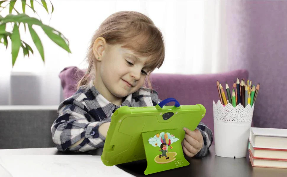 2025 New 5G WiFi 7 Inch Tablet For Children Learning Education Kids' tablets Quad Core 4GB RAM 64GB ROM Dual Cameras Android 13 Lootquake LLC