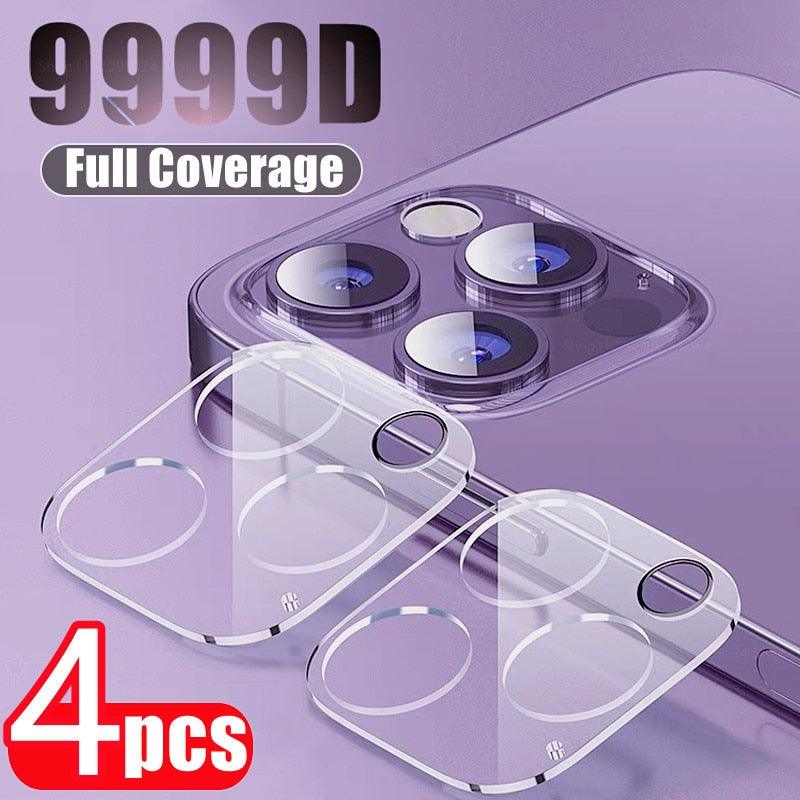 4Pcs Full Cover Protective Glass for Iphone 14 11 12 13 Pro XS Max Camera Protector for Iphone X 11pro Max 12 13 Mini Lens films Glass  Camera Lens Protector For iPhone Stevvex