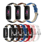Fitbit Inspire 3 Slim Leather Band – Elegant Minimalist Strap - SJB-DIAMOND ELITES