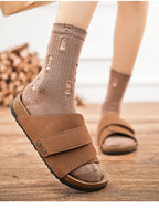 Brand Men Women Sandals Summer Designer Couple Cork Clogs Sandals Luxury Classic Unisex Mules Beach Slide With Adjustable Buckle Lootquake LLC