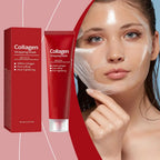 Collagen Peel-Off Mask Moisturizing Red Lacto Collagen Wrapping Mask Deep Cleaning Night Wrapping Facial Mask Elasticity Skin Lootquake LLC