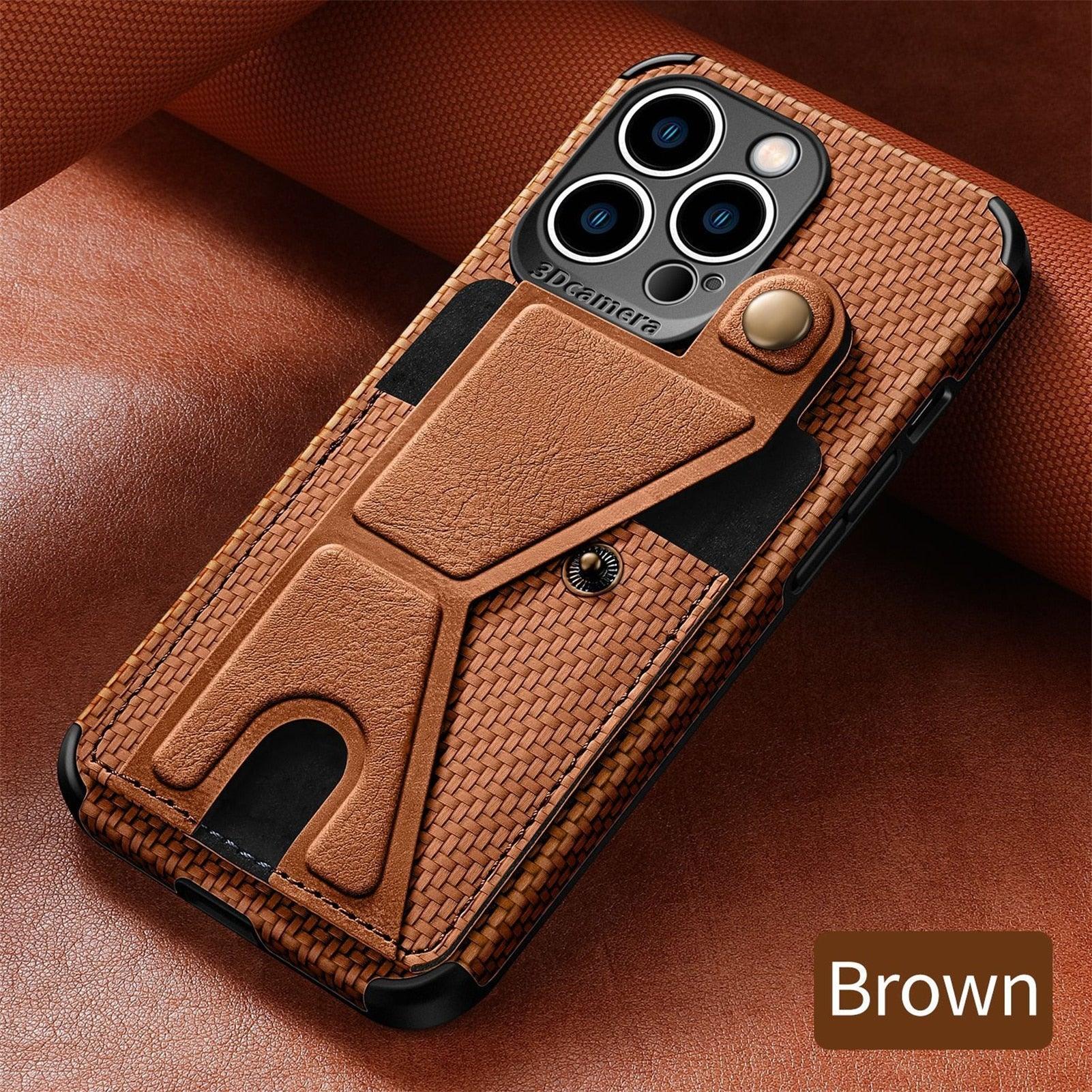 Men Green Wallet Flip Card Holder Phone Case For Iphone 13 12 Mini 14 11 Pro Xs Max Xr X Luxurious Leather Cover Mobile Phone Case With Card Compartment And Kickstand Elegant Iphone Magnetic Case Stevvex